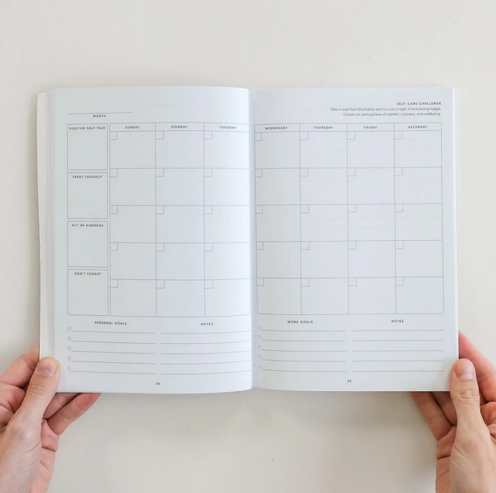 The Self-Care Planner for #goals